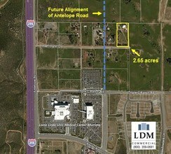 28330 Joan Dunn Ln, Murrieta, CA - Vue aérienne vue de carte