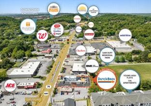 4200 Chapman Hwy, Knoxville, TN - Vue aérienne  vue de carte - Image1