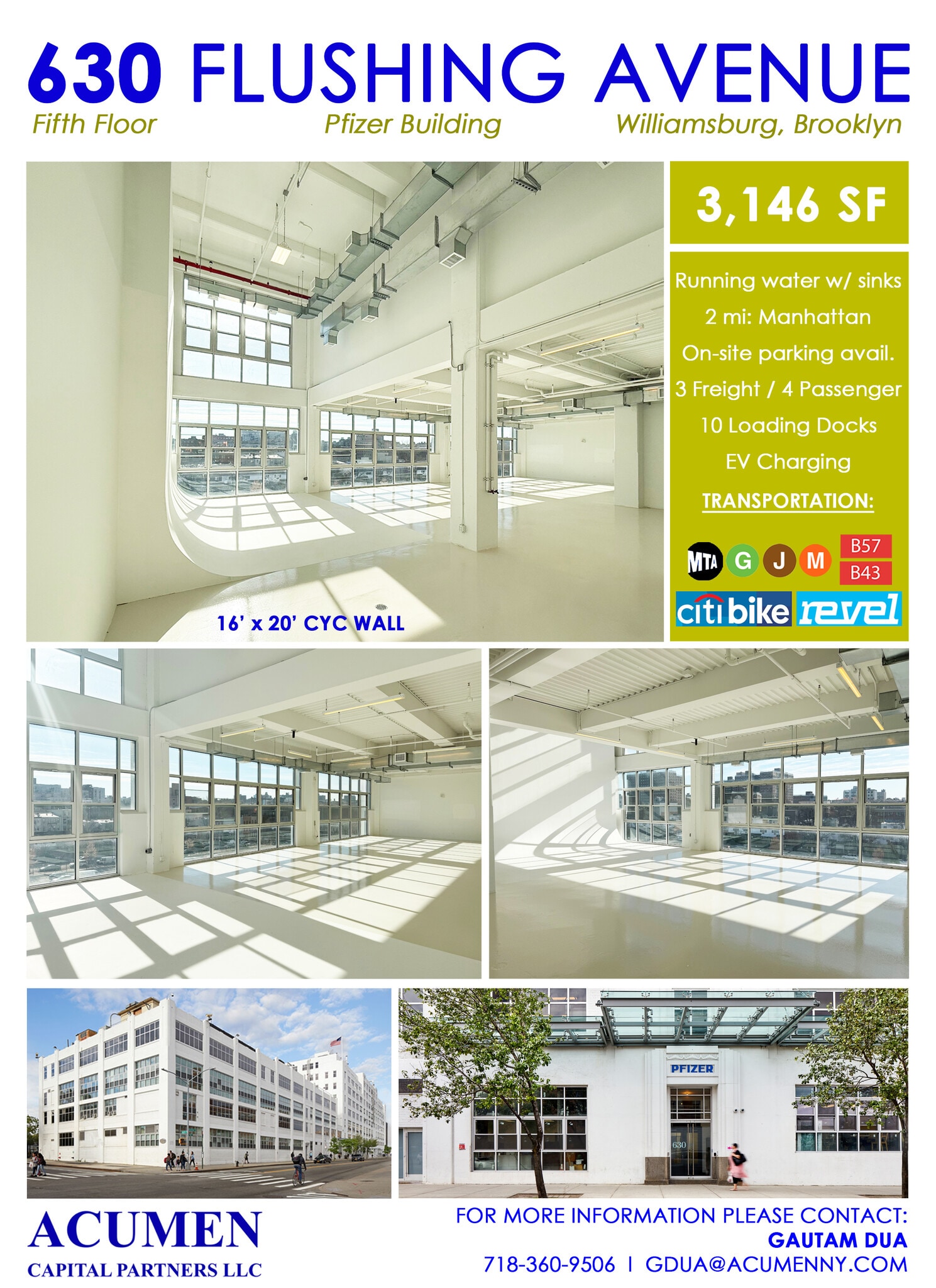 630 Flushing Ave, Brooklyn, NY à louer Photo intérieure– Image 1 sur 1