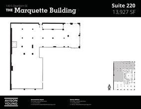 140 S Dearborn St, Chicago, IL à louer Plan d’étage– Image 1 sur 1
