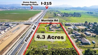 Plus de détails pour 26041 Murrieta Rd, Menifee, CA - Terrain à louer