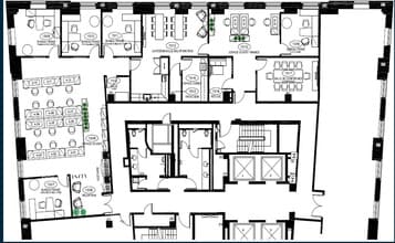 1050 Côte du Beaver Hall, Montréal, QC à louer Plan d’étage– Image 1 sur 1