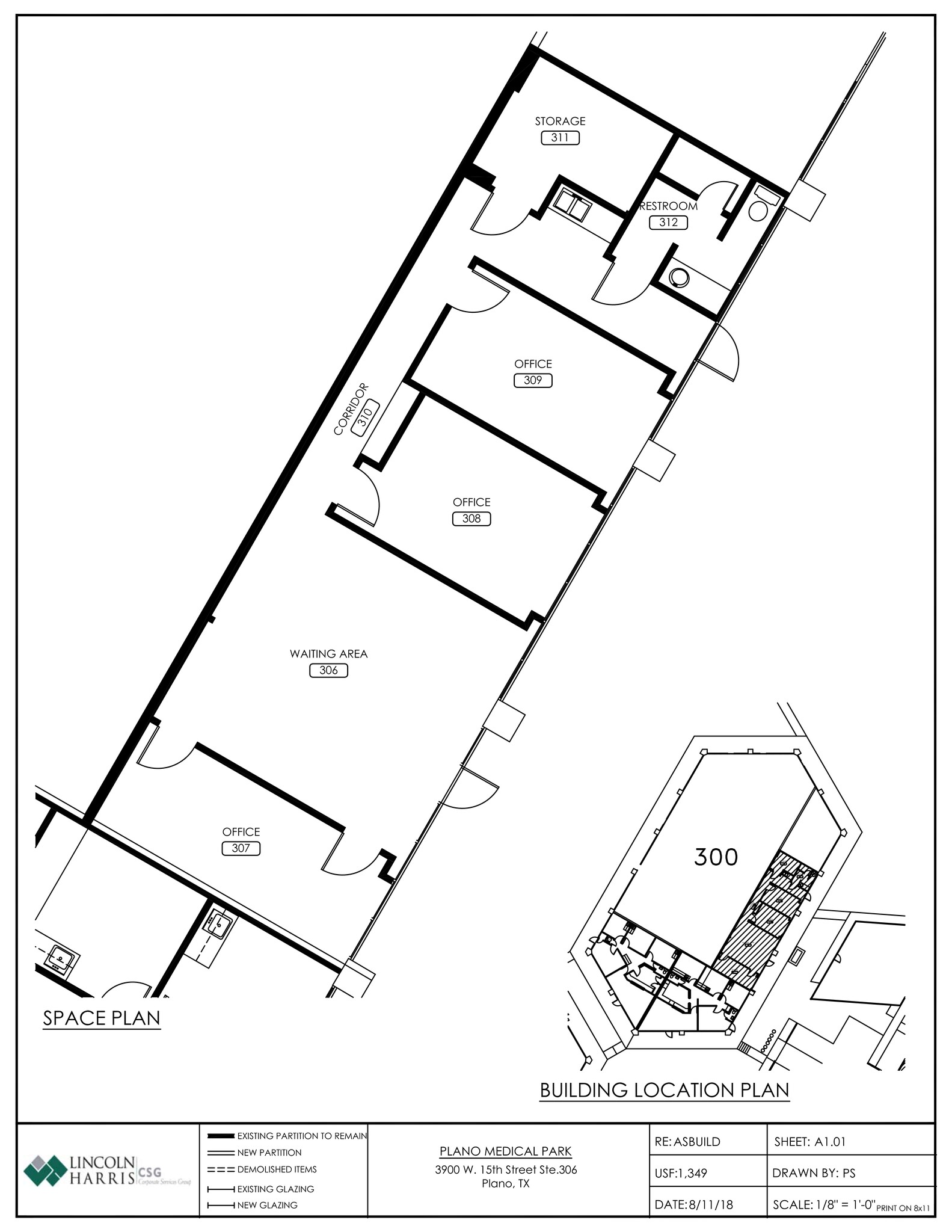 3900 W 15th St, Plano, TX à louer Plan d’étage– Image 1 sur 1