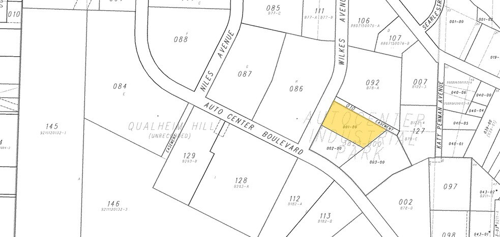 278-288 Wilkes Ave, Bremerton, WA à louer - Plan cadastral – Image 3 sur 3