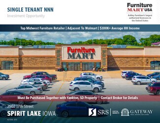 Plus de détails pour 2502 17th St, Spirit Lake, IA - Local commercial à vendre