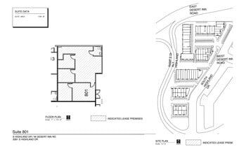 3281 Highland Dr, Las Vegas, NV à louer Plan de site– Image 1 sur 1