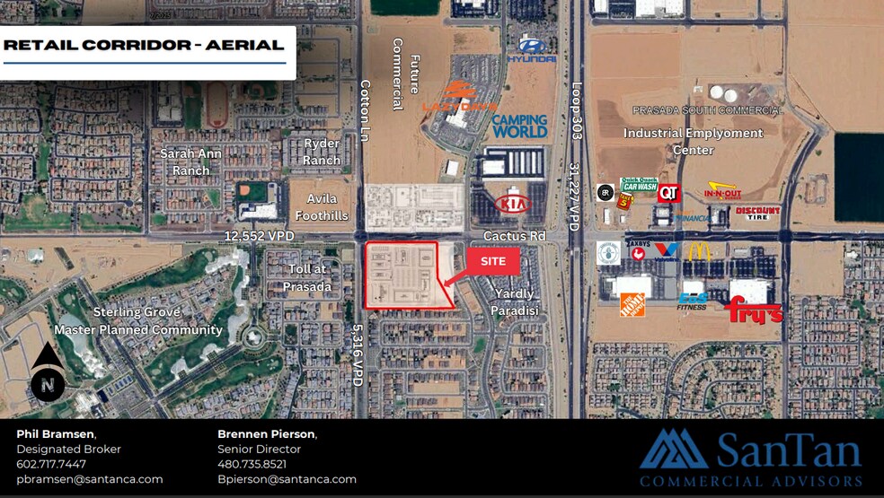 SEC Cactus Rd & Cotton Ln, Surprise, AZ à louer - Photo de l’immeuble – Image 2 sur 3