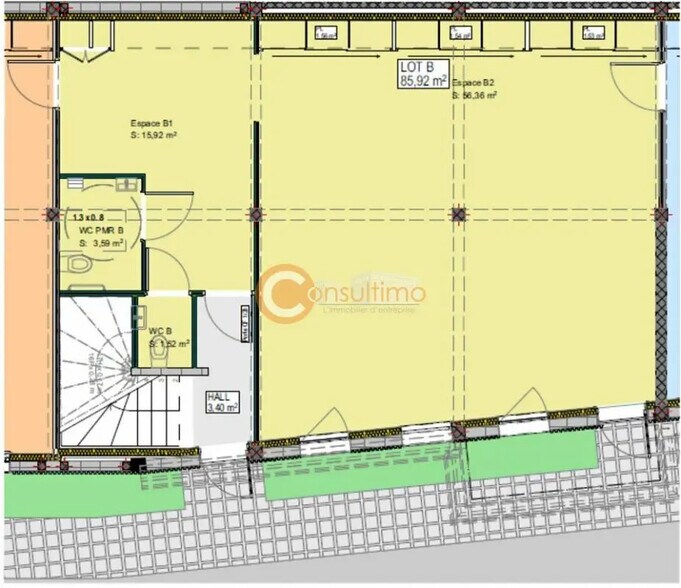 Bureau dans Cenon à louer - Photo de l’immeuble – Image 1 sur 26