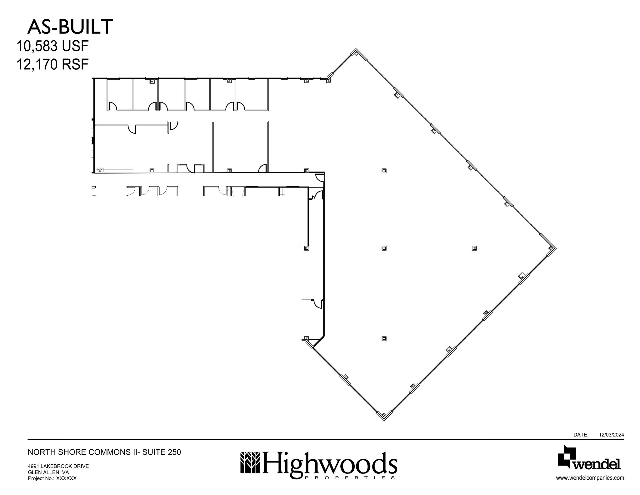 4991 Lake Brook Dr, Glen Allen, VA à louer Plan de site– Image 1 sur 1