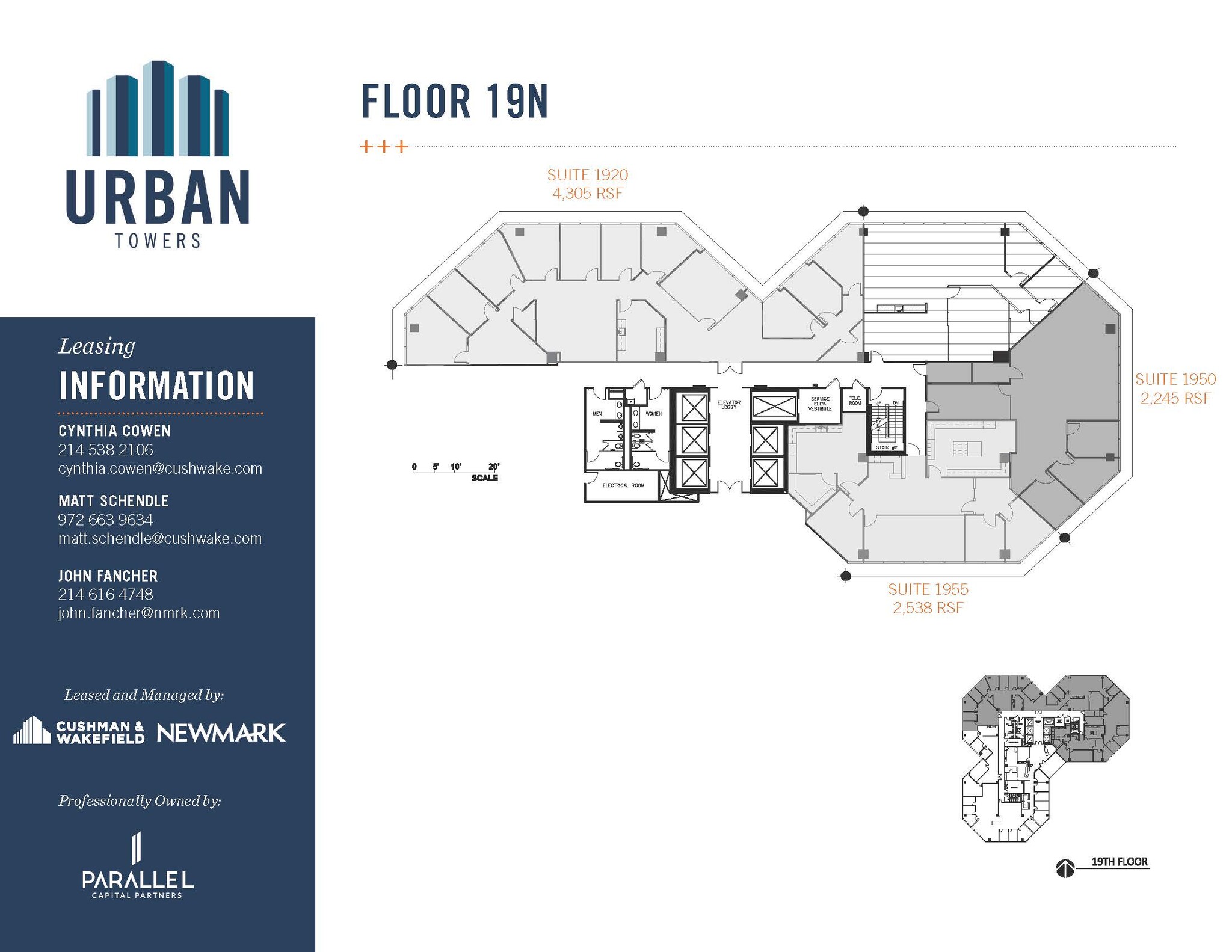 222 W Las Colinas Blvd, Irving, TX à louer Plan d’étage– Image 1 sur 1