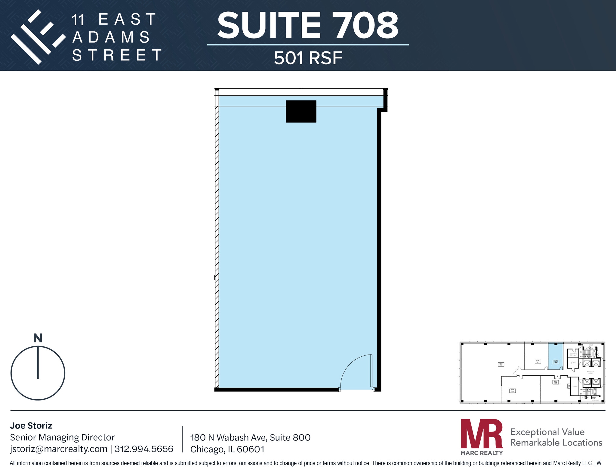 11 E Adams St, Chicago, IL à louer Photo intérieure– Image 1 sur 3