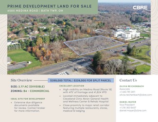 Plus de détails pour 4585 Medina Rd, Akron, OH - Terrain à vendre