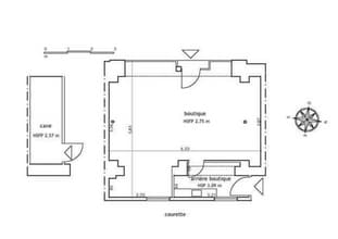 197 Rue De La Croix Nivert, Paris à louer Plan d’étage type– Image 1 sur 1