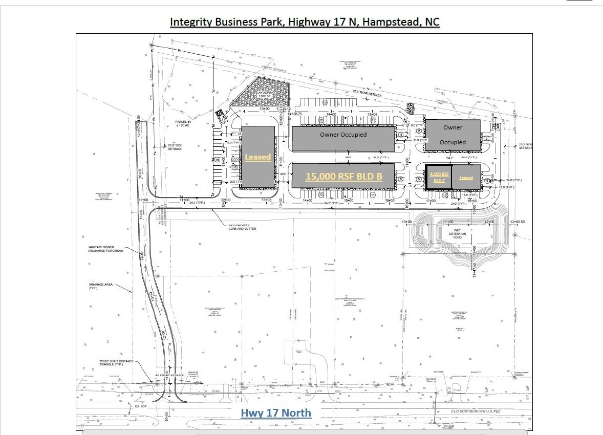 13047 US Highway 17, Hampstead, NC à louer Plan de site– Image 1 sur 1