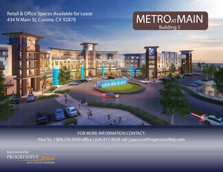 Plus de détails pour 434 N Main St, Corona, CA - Local commercial à louer