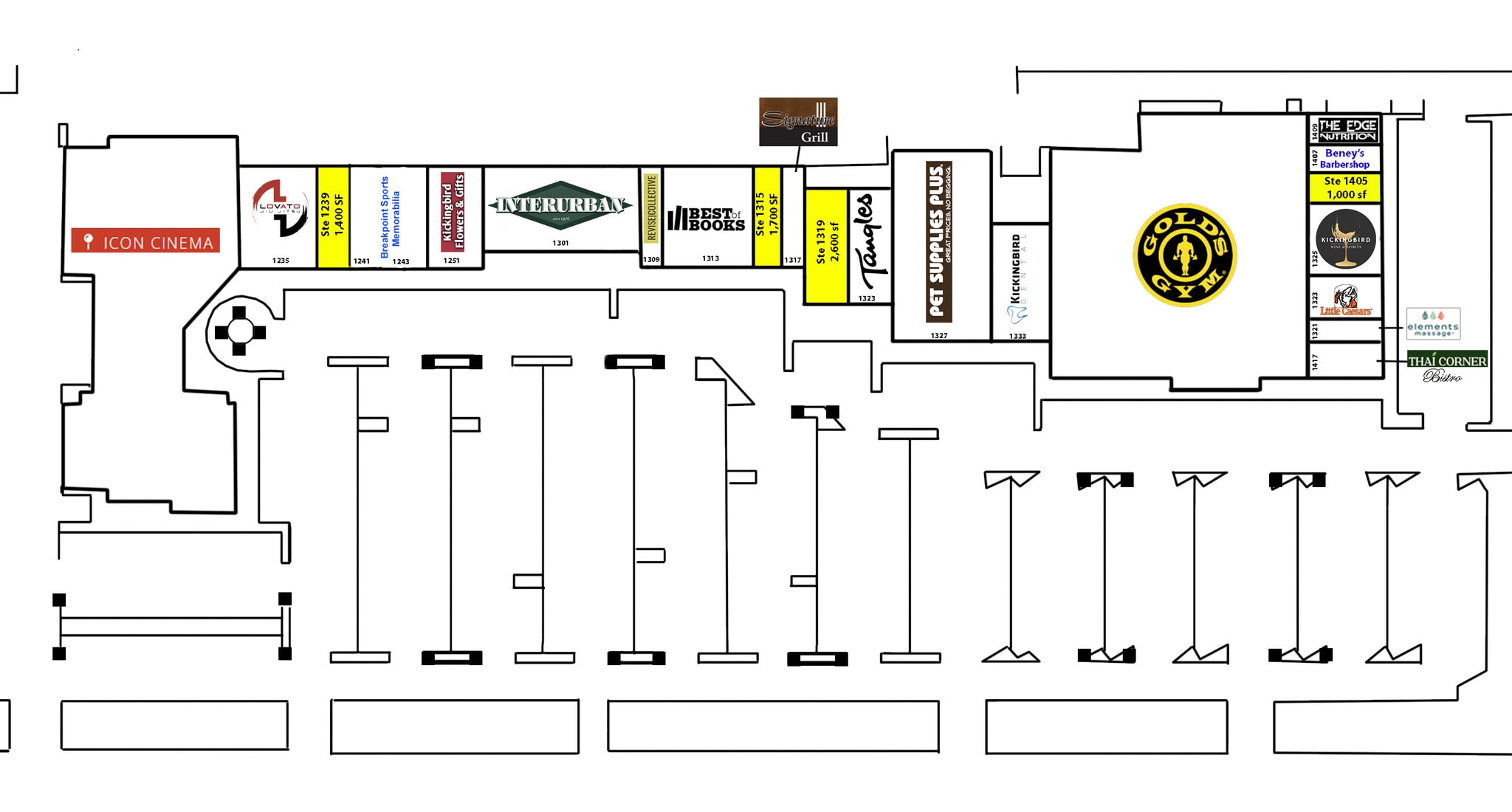 1700 E 2nd St, Edmond, OK à louer Plan de site– Image 1 sur 1