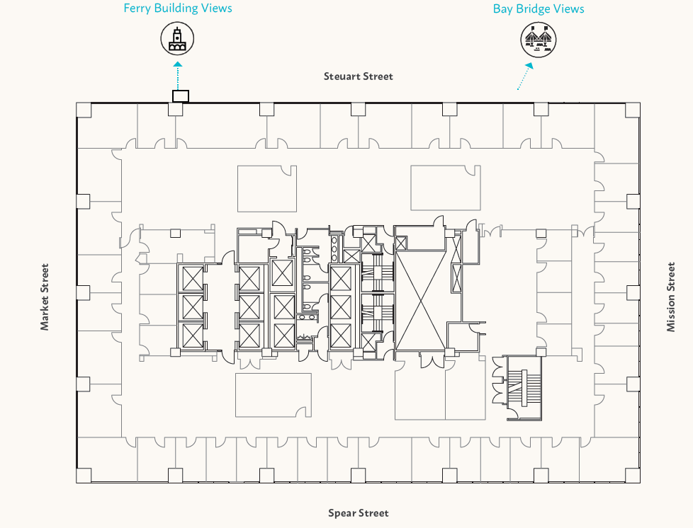 1 Market St, San Francisco, CA à louer Photo de l’immeuble– Image 1 sur 1