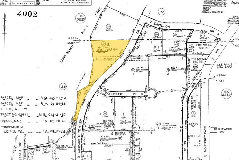 1255 Corporate Center Dr, Monterey Park, CA à louer - Plan cadastral – Image 2 sur 6