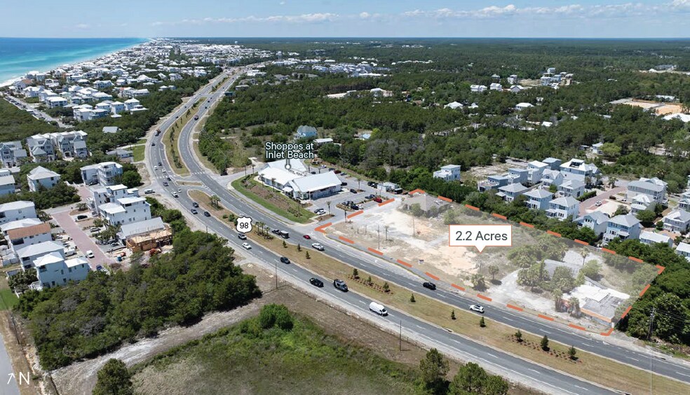 13667 US 98 Hwy, Inlet Beach, FL à vendre - Photo de l’immeuble – Image 2 sur 5