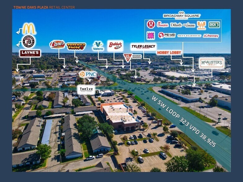 419 W Southwest Loop 323, Tyler, TX à louer - Photo de l’immeuble – Image 2 sur 5