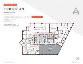 5200 Lankershim Blvd, North Hollywood, CA à louer Plan d’étage– Image 1 sur 1