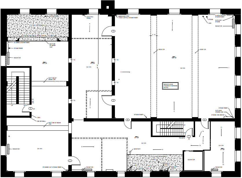 146-150 E Main St, Carnegie, PA à louer Plan d’étage– Image 1 sur 4