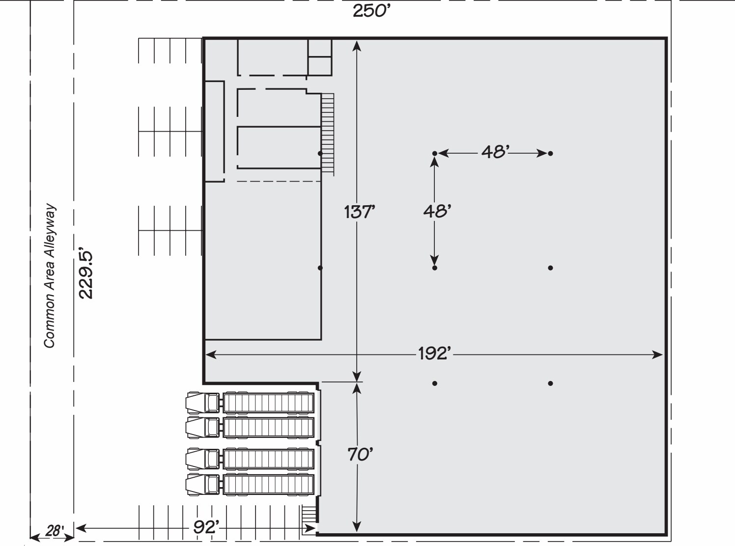7320 E Slauson Ave, Commerce, CA à louer Plan de site– Image 1 sur 1