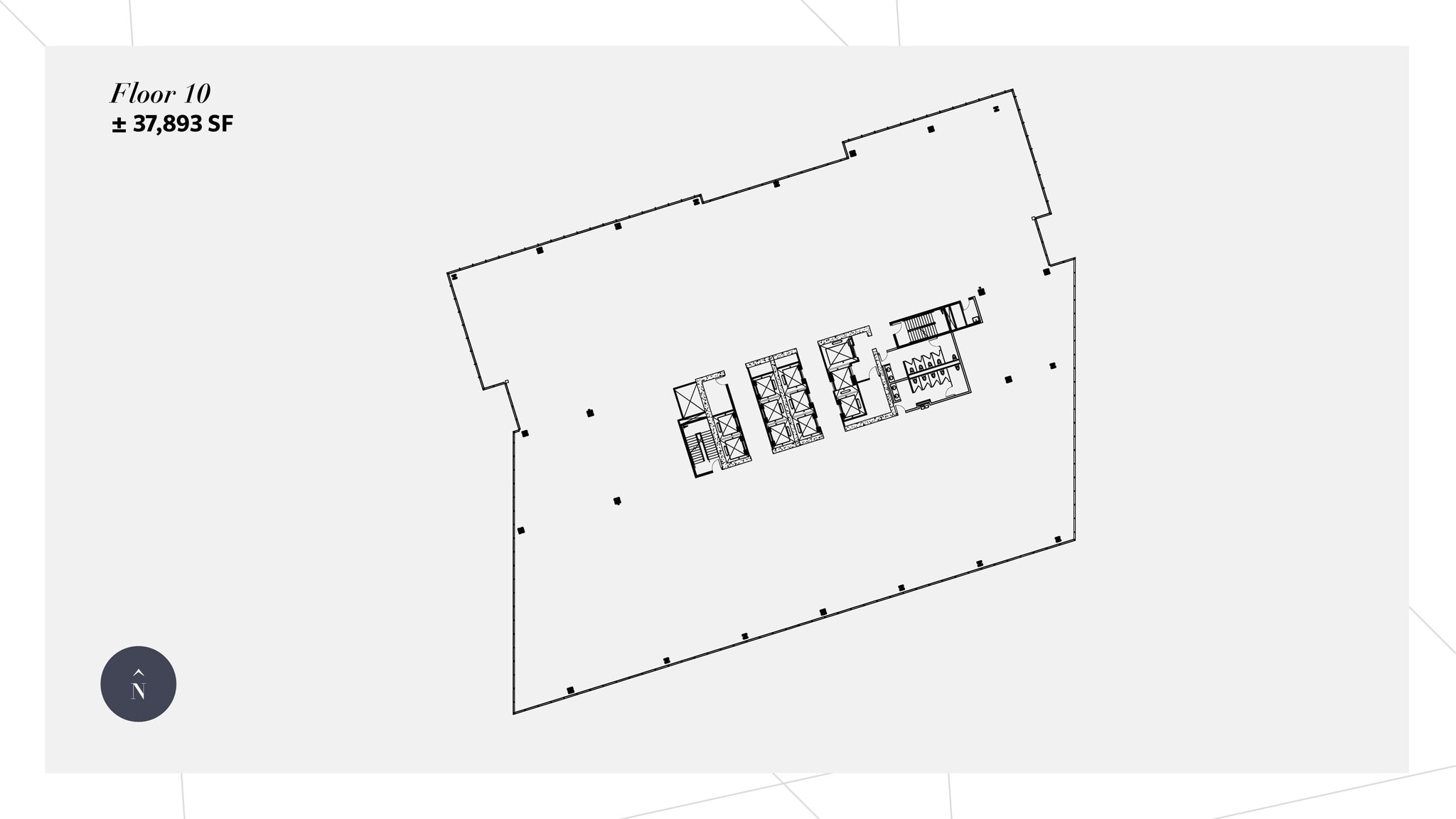 1711 Boren Ave, Seattle, WA à louer Plan d’étage– Image 1 sur 1