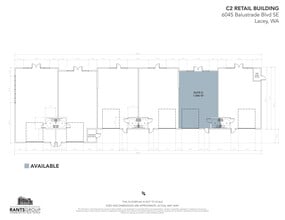 6045 Balustrade, Lacey, WA à louer Plan d’étage– Image 2 sur 8
