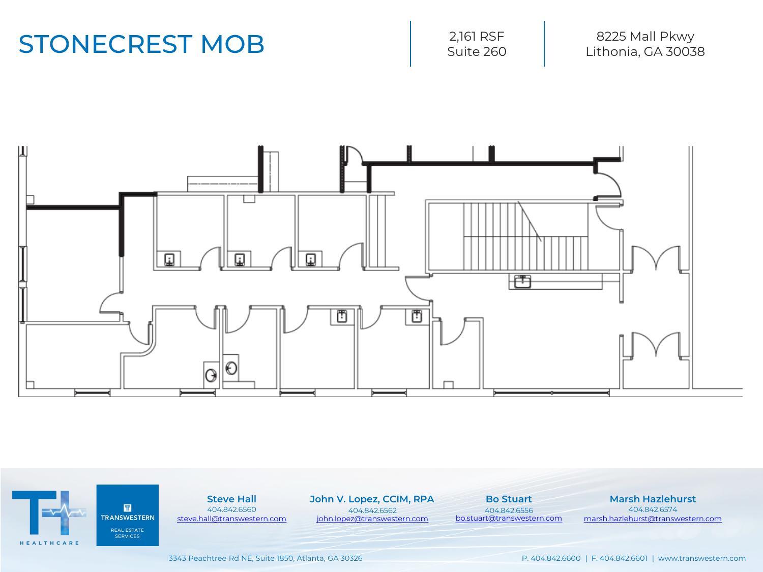 8225 Mall Pky, Lithonia, GA à louer Plan d’étage– Image 1 sur 1
