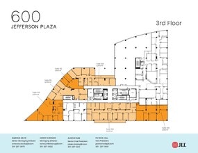 600 jefferson Plz, Rockville, MD à louer Plan d’étage– Image 1 sur 1