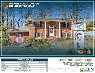 Plus de détails pour 4145 Columbia Rd, Martinez, GA - Bureau à vendre