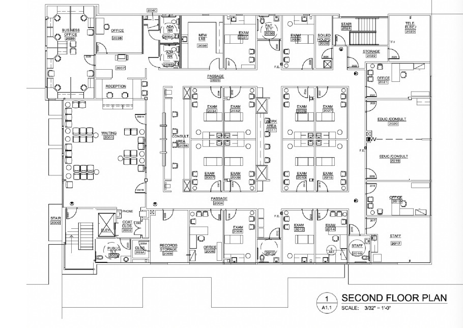 3325 S Tamiami Trl, Sarasota, FL à louer Plan d’étage– Image 1 sur 16