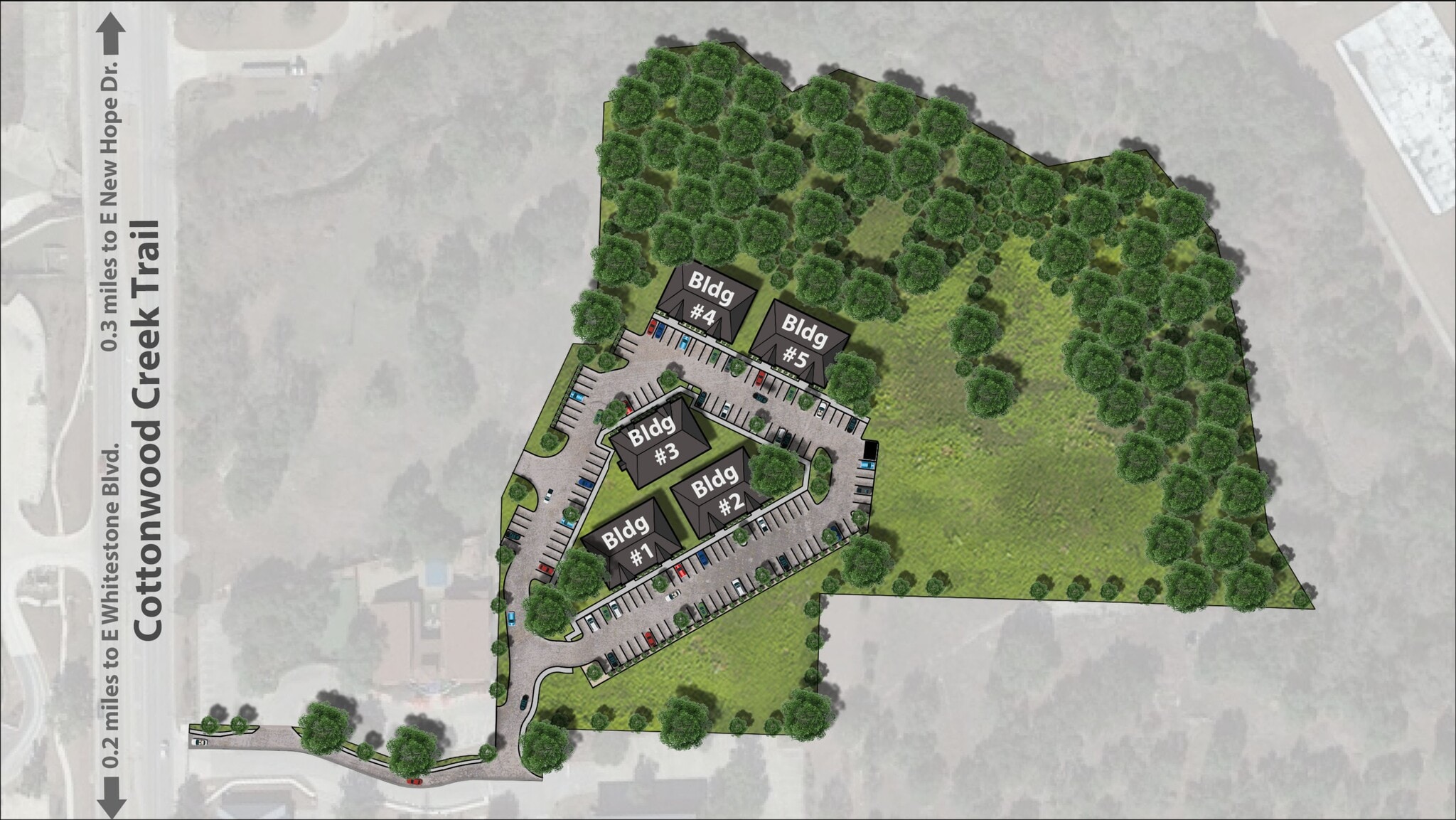 1210 Cottonwood Crk, Cedar Park, TX à louer Plan de site– Image 1 sur 1