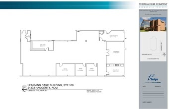 21333 Haggerty Rd, Novi, MI à louer Plan de site– Image 1 sur 1