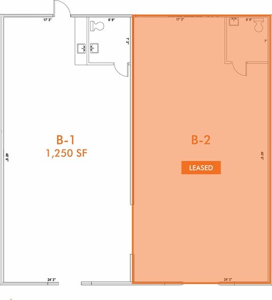 2455 29th St SE, Grand Rapids, MI à louer - Plan d’étage – Image 2 sur 3