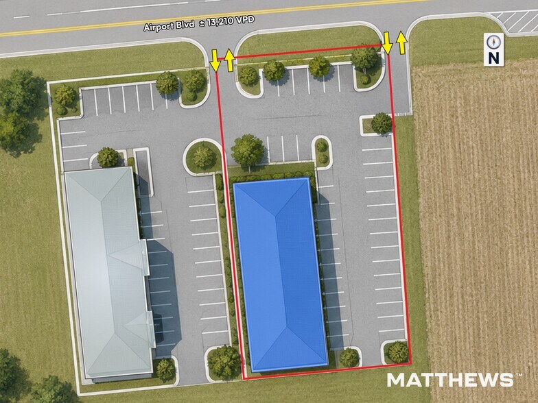9971 Airport Blvd, Mobile, AL à vendre - Photo de l’immeuble – Image 3 sur 4