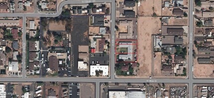 7113-7117 N 54th Ave, Glendale, AZ - VUE AÉRIENNE  vue de carte