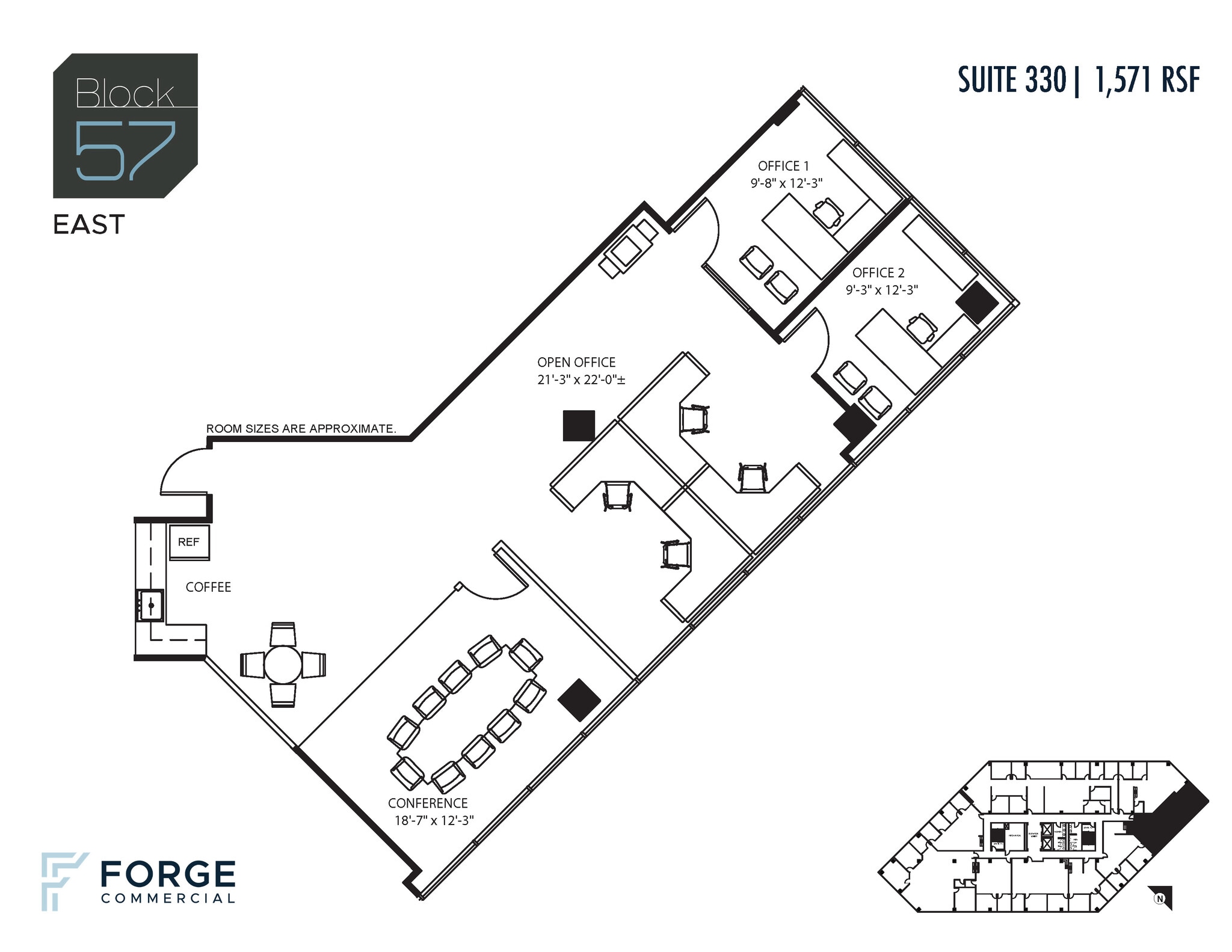 5710 Lyndon B Johnson Fwy, Dallas, TX à louer Plan d’étage– Image 1 sur 1