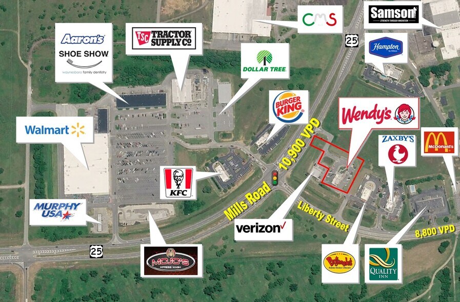 200 Virginia Pky, Waynesboro, GA à vendre - Photo de l’immeuble – Image 2 sur 5
