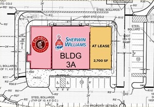 15701-15901 Cosby Rd, Chesterfield, VA à louer Plan de site– Image 1 sur 2