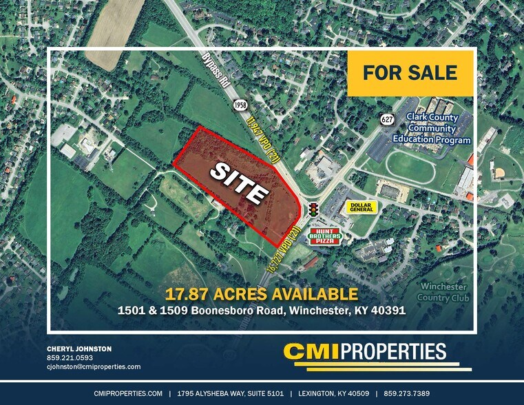 1509 Boonesboro Rd, Winchester, KY à vendre - Aérien – Image 1 sur 1