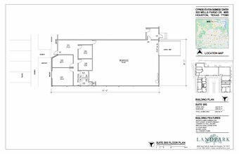301 Wells Fargo Dr, Houston, TX à louer Plan de site– Image 1 sur 1