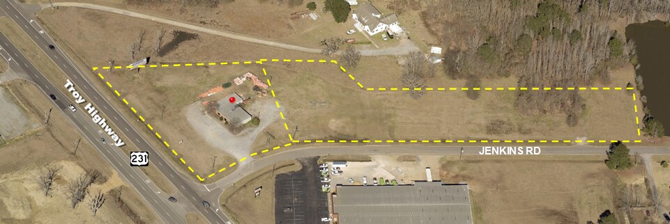 6015 Troy Hwy, Montgomery, AL à vendre - Aérien – Image 2 sur 2