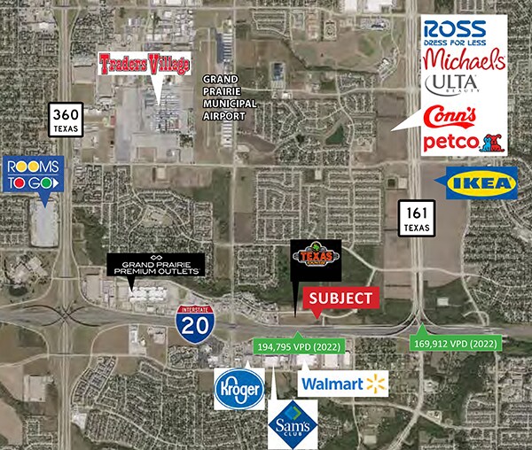2370 W Interstate 20, Grand Prairie, TX à vendre - Photo de l’immeuble – Image 2 sur 3