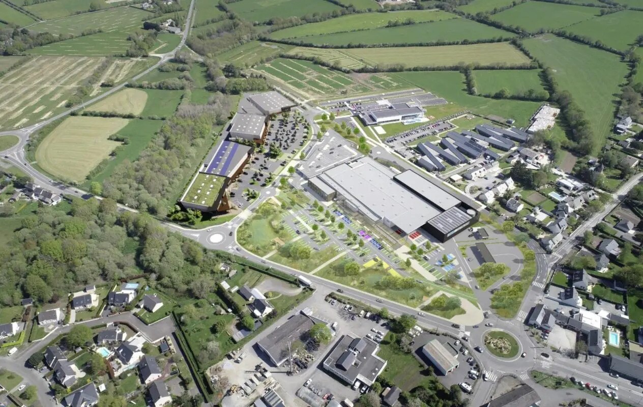 Local commercial dans GRANDCHAMP-DES-FONTAINES à louer Aérien– Image 1 sur 3