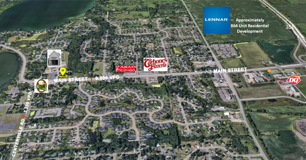 1737 Main St, Hugo, MN à vendre - Aérien – Image 1 sur 1