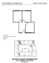 1633 E 4th St, Santa Ana, CA à louer Plan d’étage– Image 1 sur 1