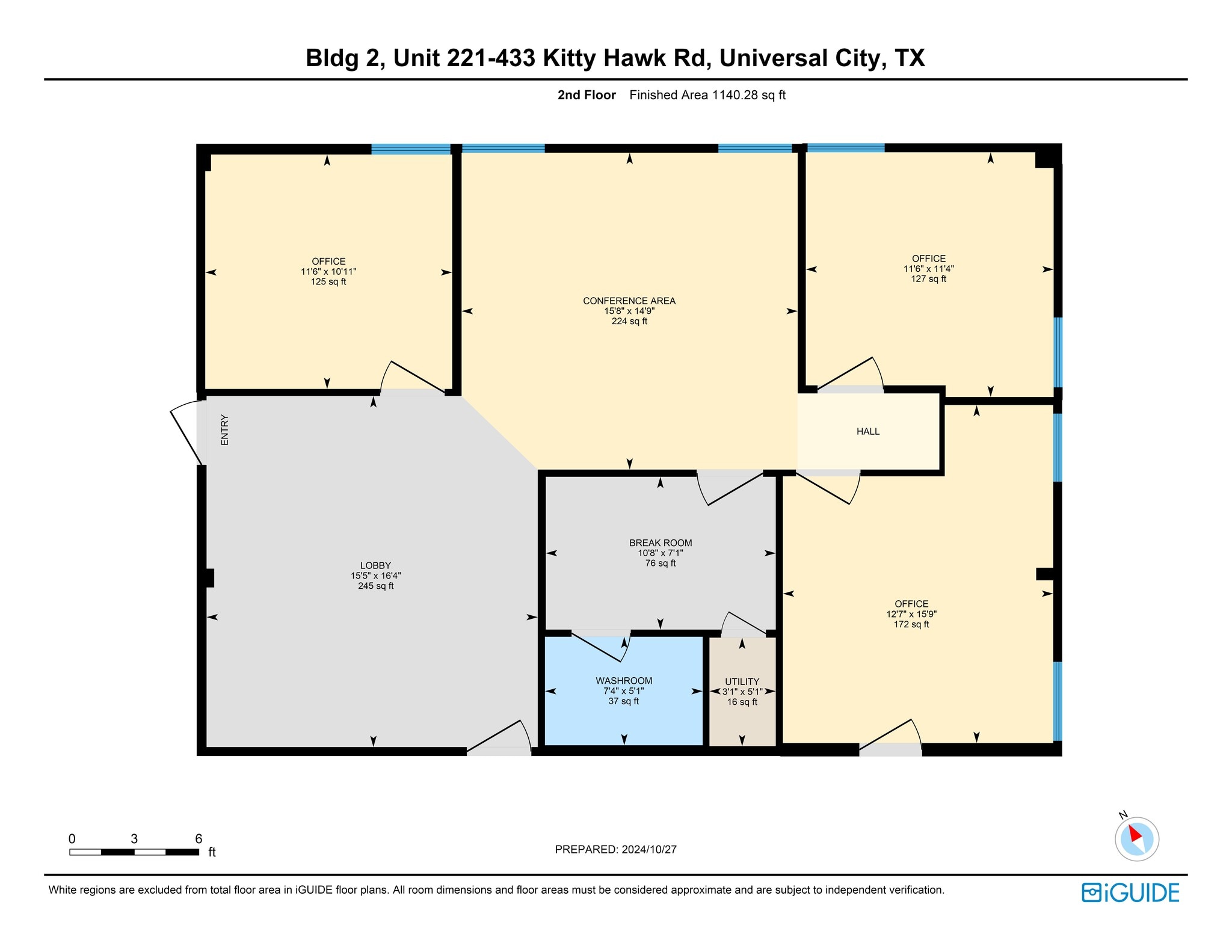 433 Kitty Hawk Rd, Universal City, TX à louer Plan de site– Image 1 sur 1