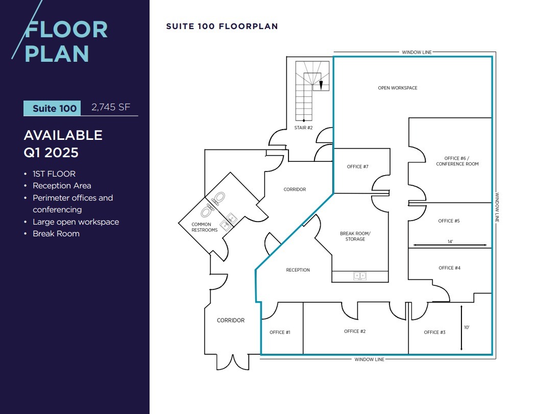 3800 Stillman Pky, Richmond, VA à louer Plan d’étage– Image 1 sur 1